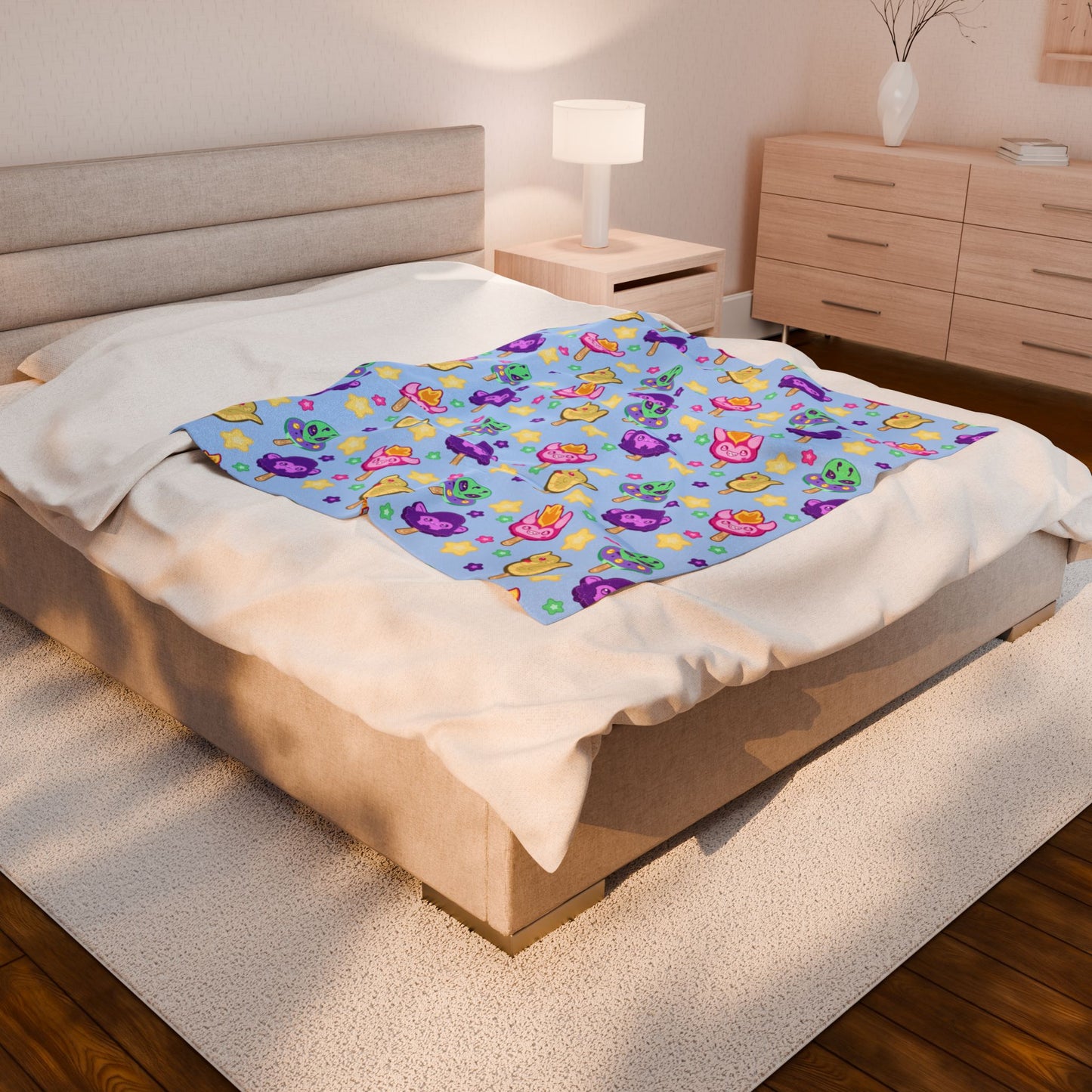 Monster Treats 3.0 Velveteen Plush Blanket