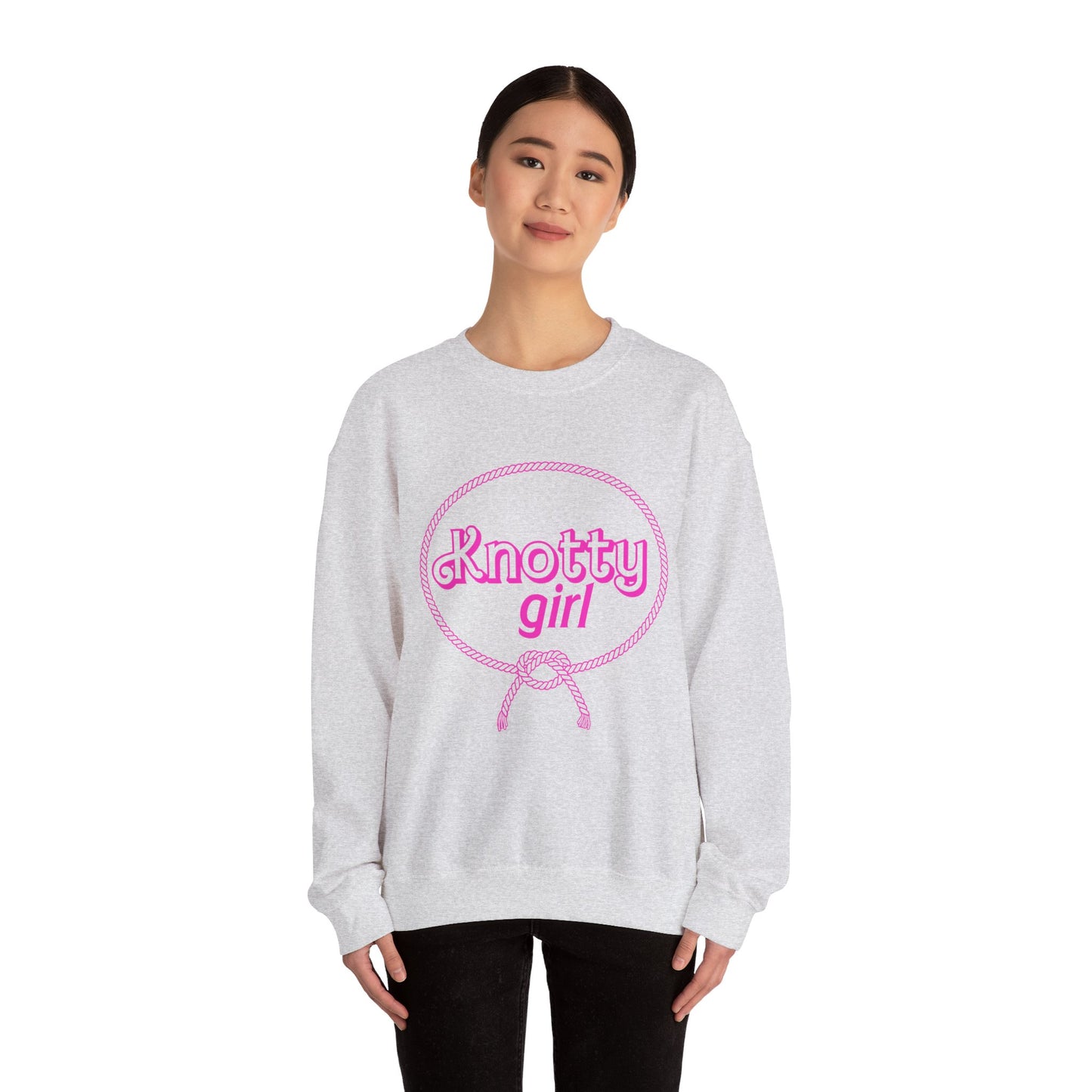 Knotty Girl Unisex Heavy Blend™ Crewneck Sweatshirt