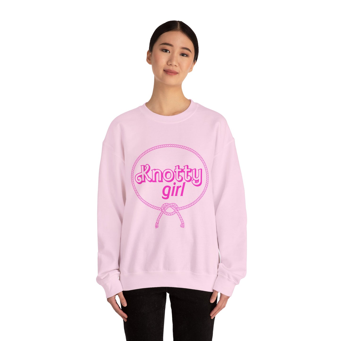 Knotty Girl Unisex Heavy Blend™ Crewneck Sweatshirt
