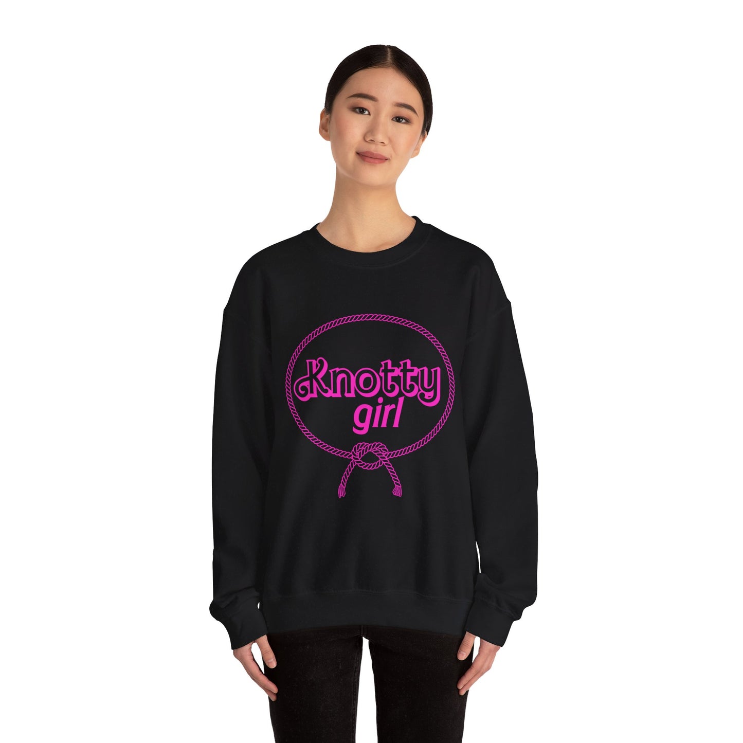 Knotty Girl Unisex Heavy Blend™ Crewneck Sweatshirt