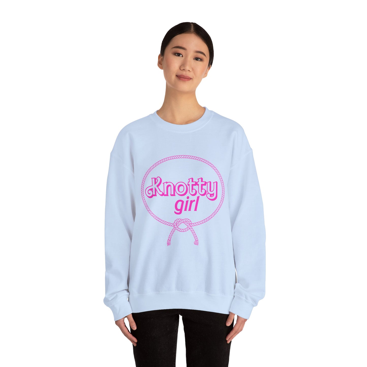 Knotty Girl Unisex Heavy Blend™ Crewneck Sweatshirt