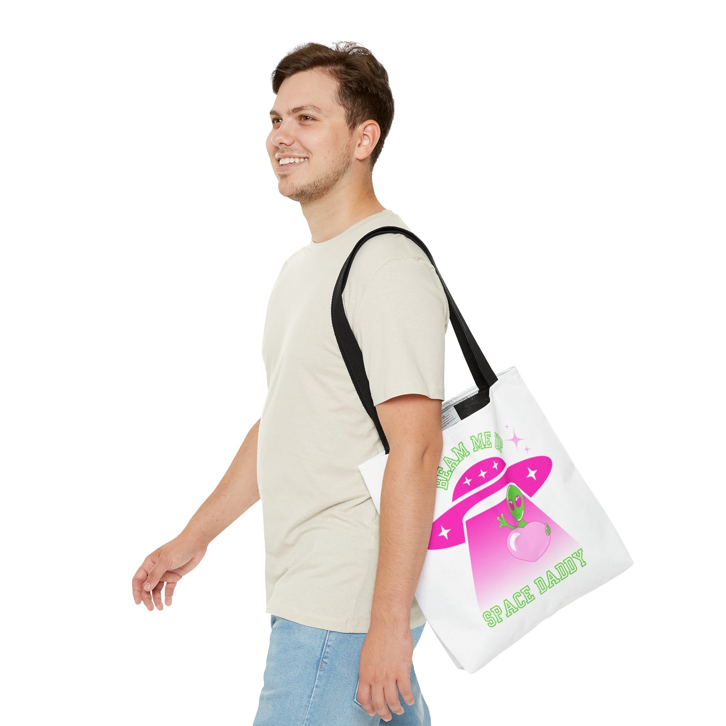 Space Daddy Tote Bag