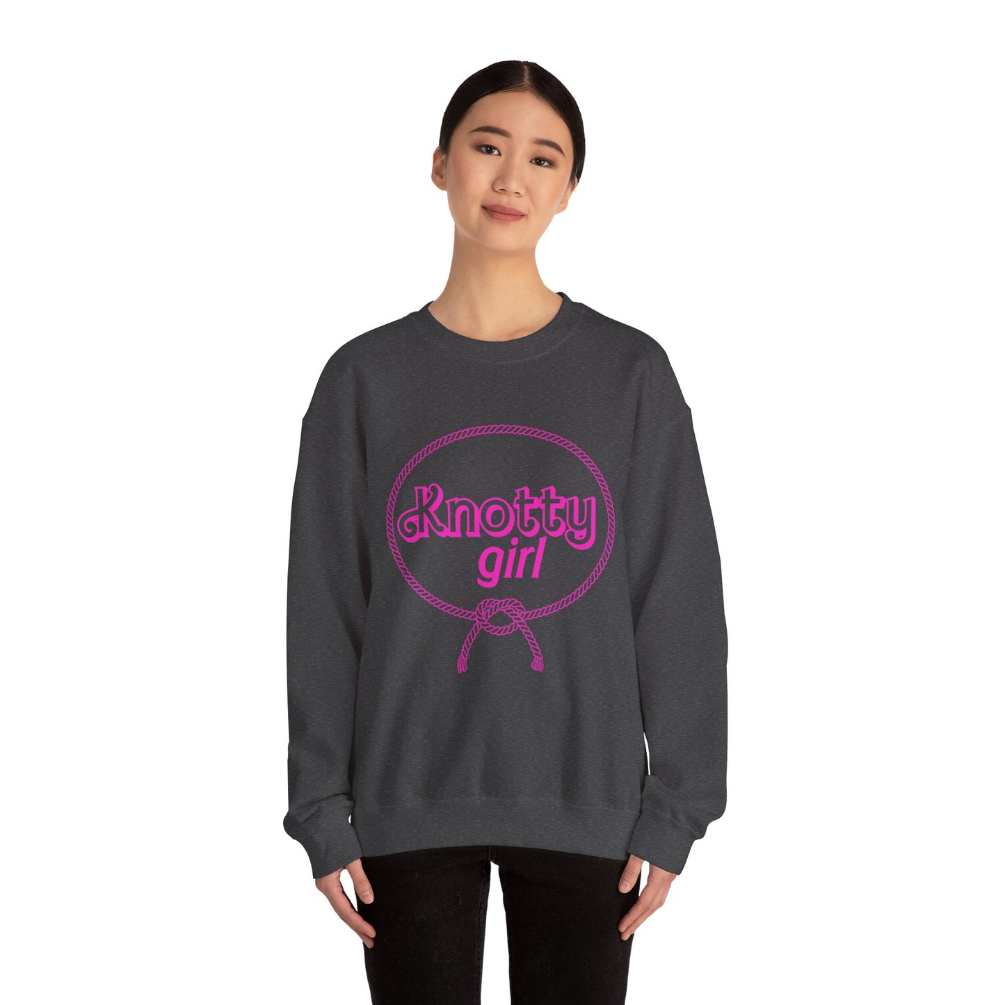 Knotty Girl Unisex Heavy Blend™ Crewneck Sweatshirt