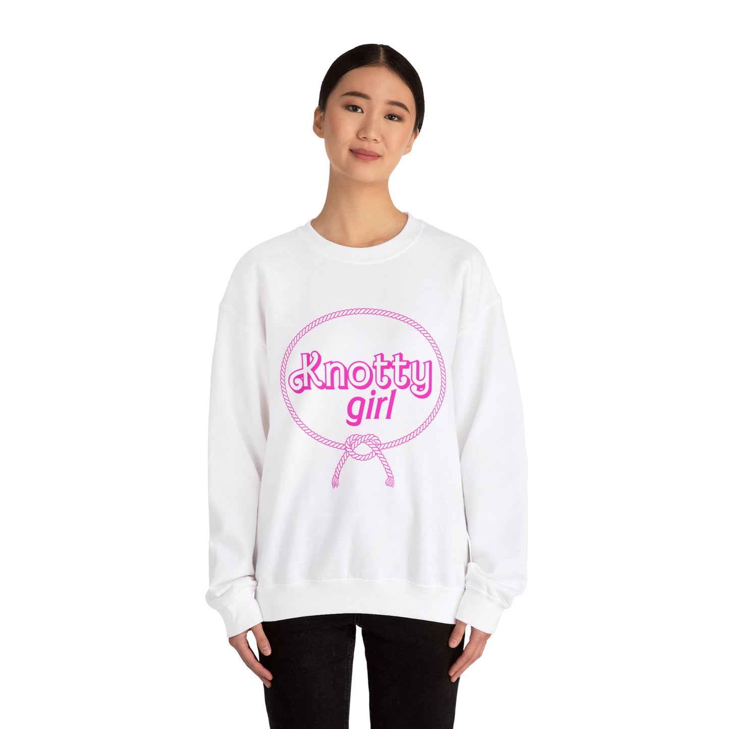 Knotty Girl Unisex Heavy Blend™ Crewneck Sweatshirt