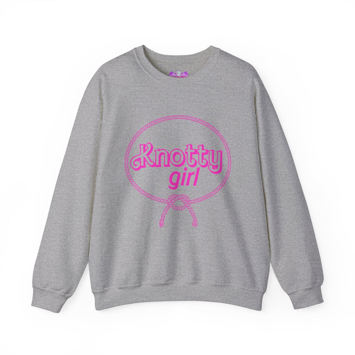 Knotty Girl Unisex Heavy Blend™ Crewneck Sweatshirt