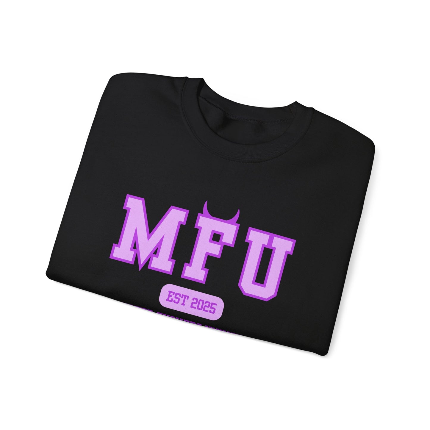 MFU Purple Unisex Heavy Blend™ Crewneck Sweatshirt
