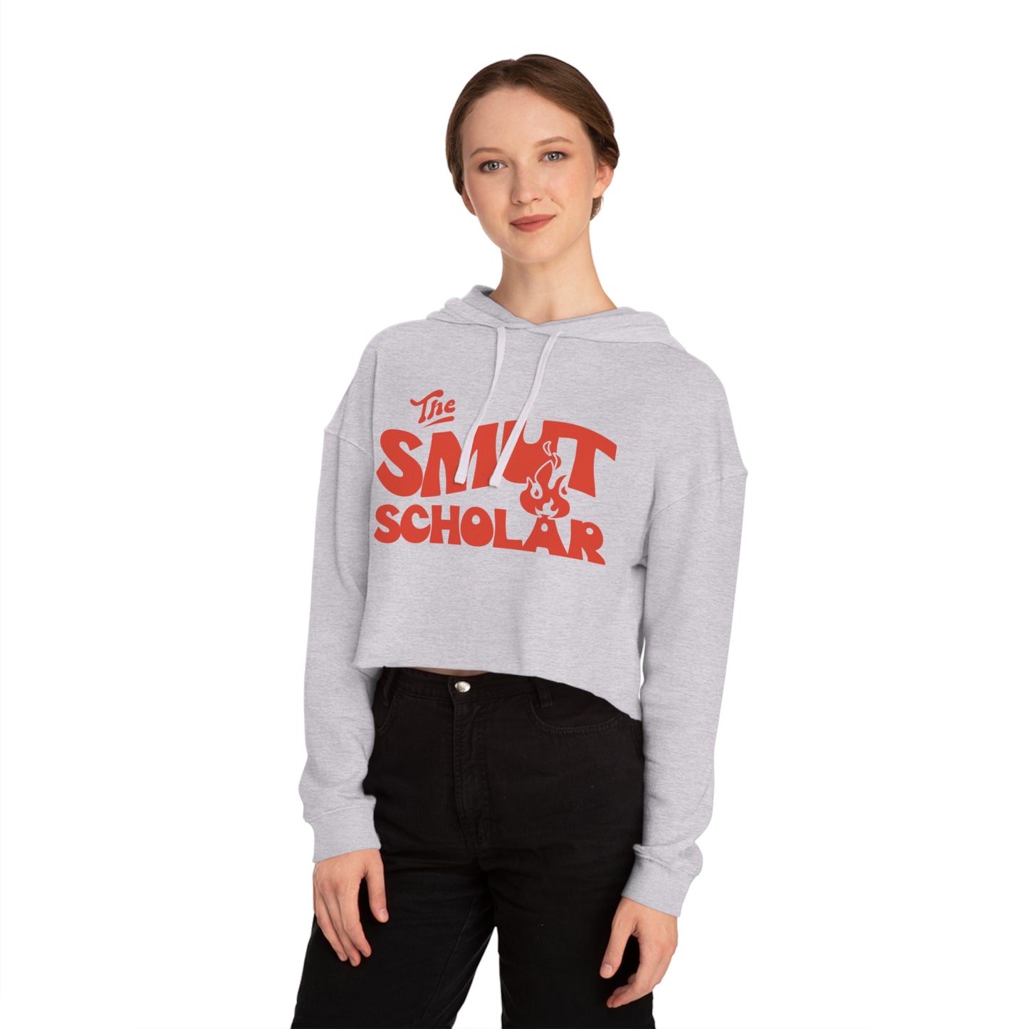 The Smut Scholar Women’s Cropped Hooded Sweatshirt