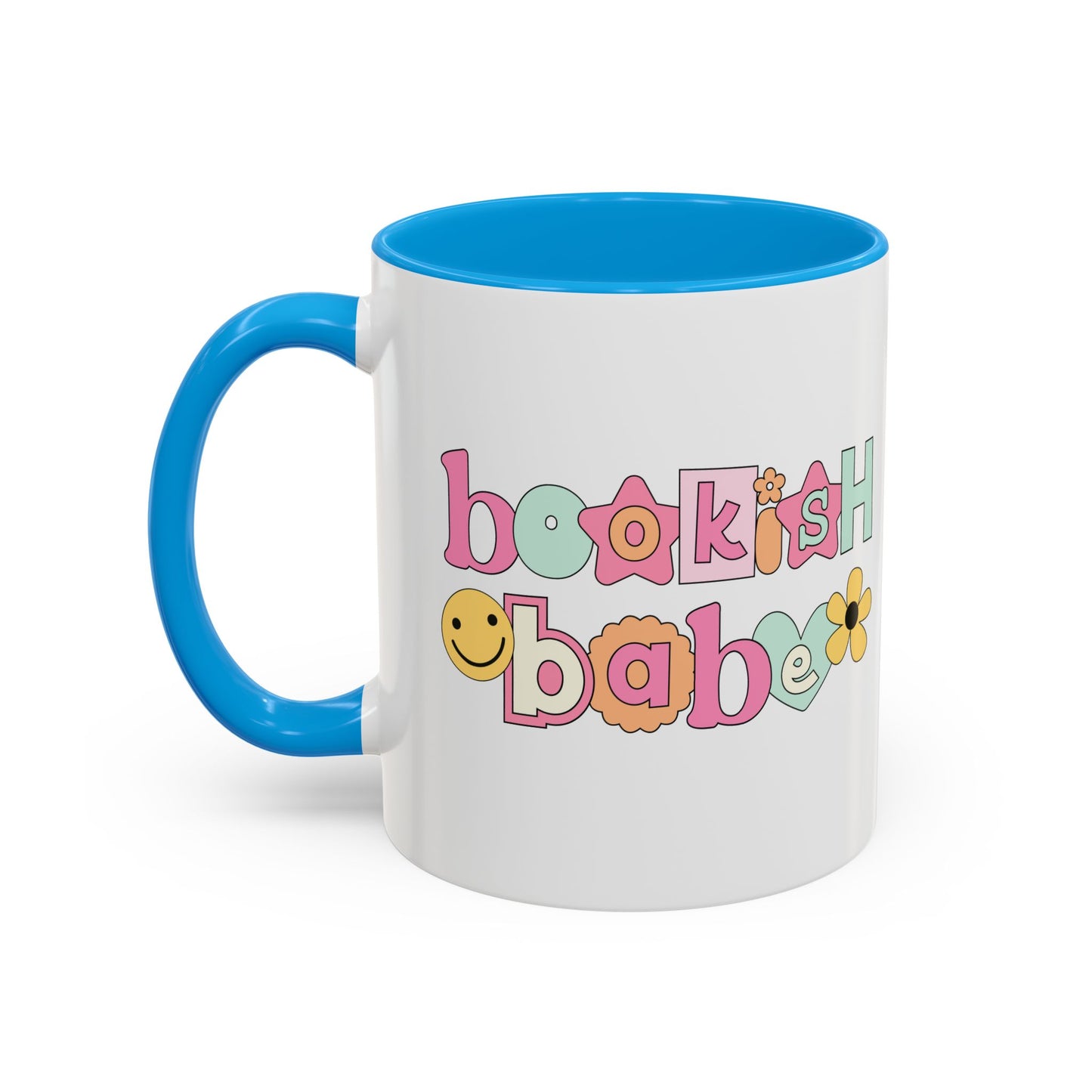 Bookish Babe Colorful Mugs (11oz, 15oz)