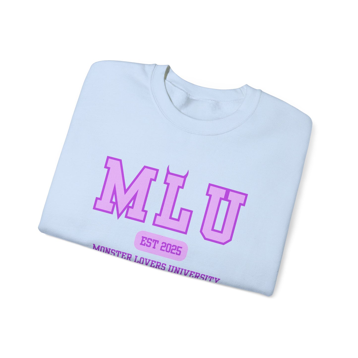 MLU Purple Unisex Heavy Blend™ Crewneck Sweatshirt