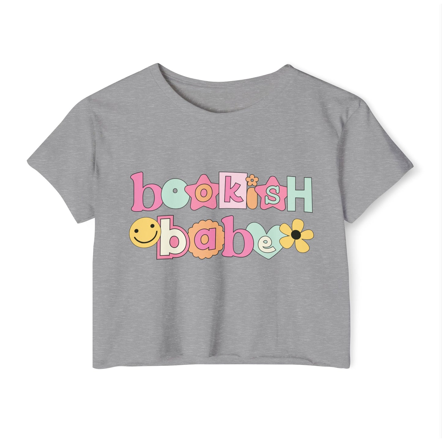 Bookish Babe Women's Festival Crop Top