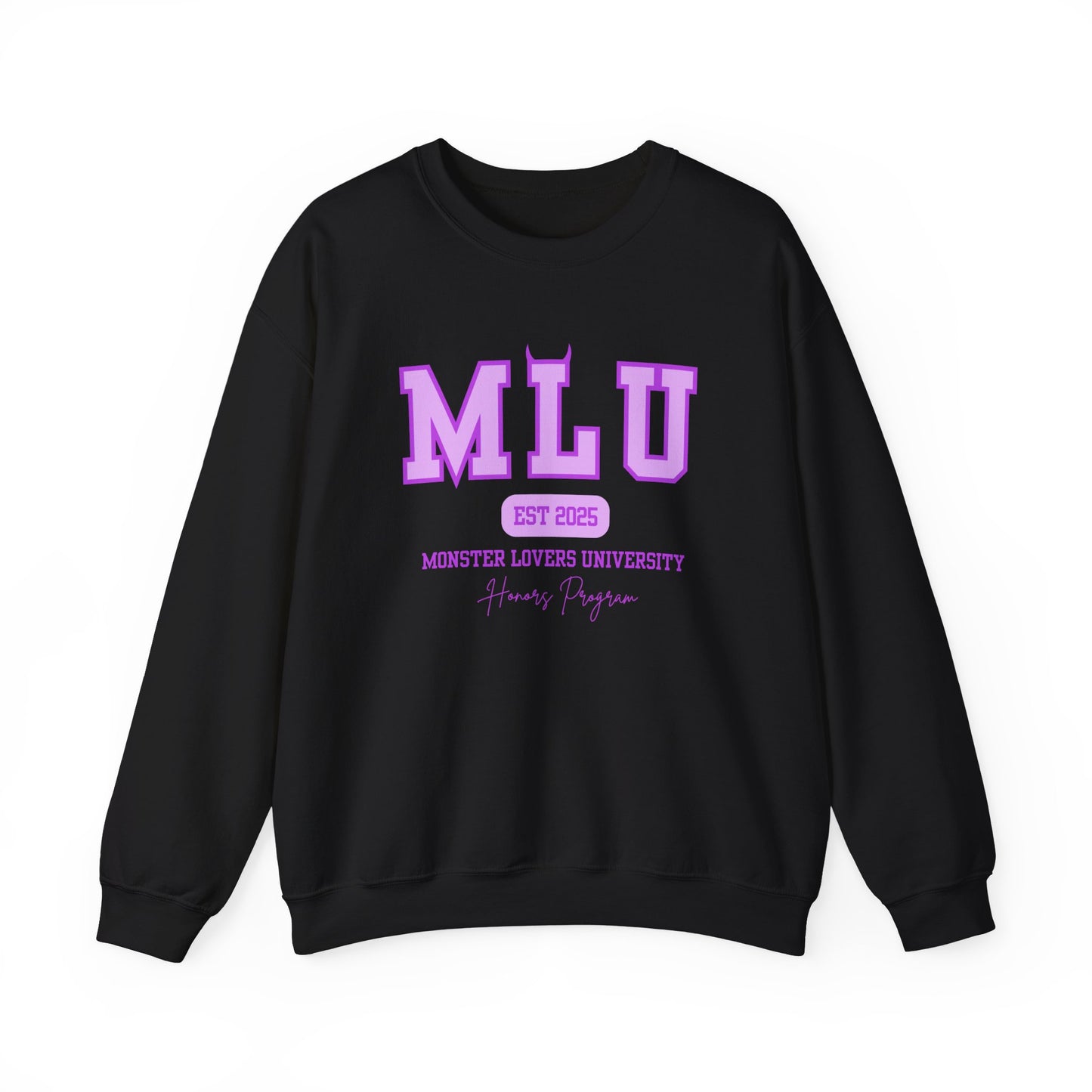 MLU Purple Unisex Heavy Blend™ Crewneck Sweatshirt