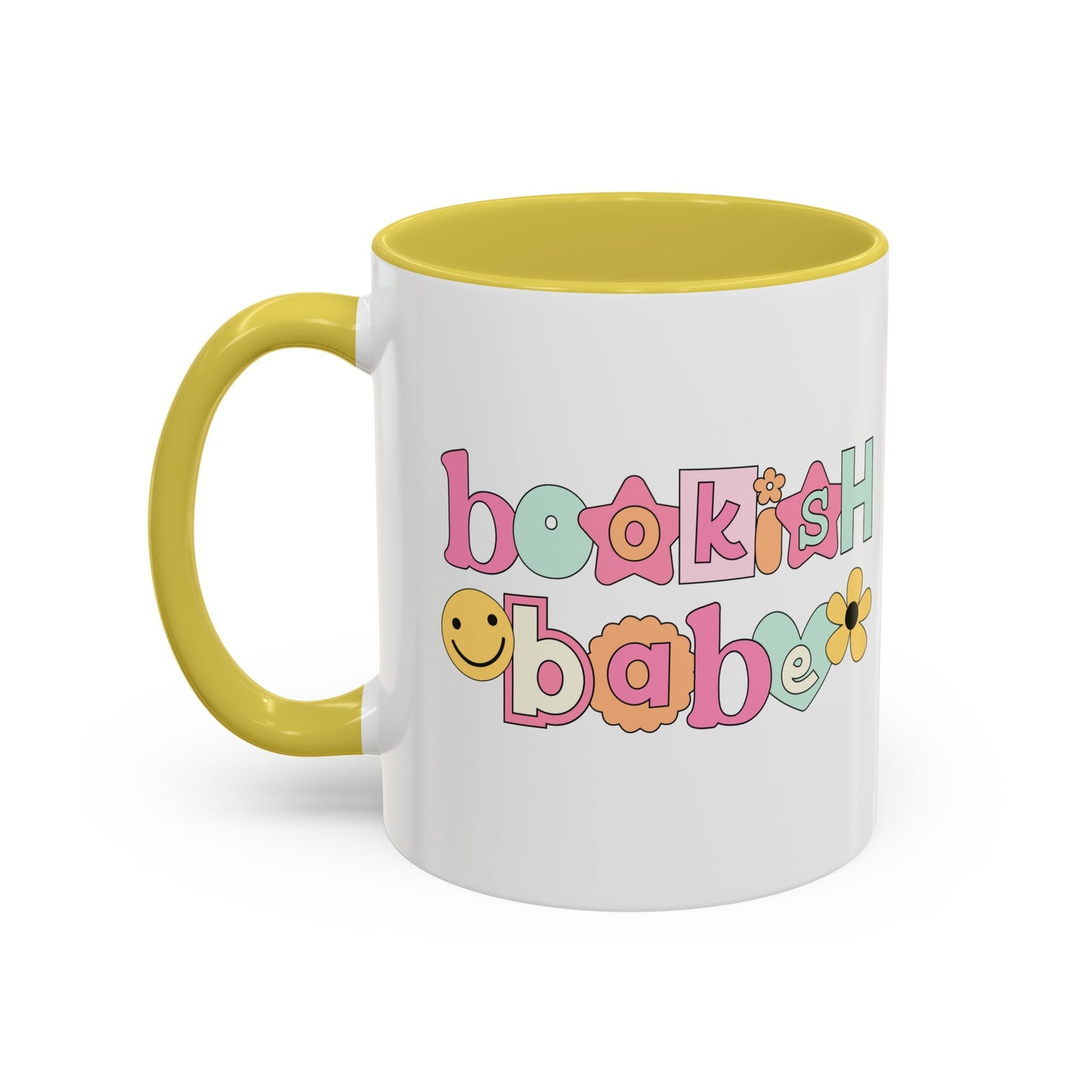 Bookish Babe Colorful Mugs (11oz, 15oz)