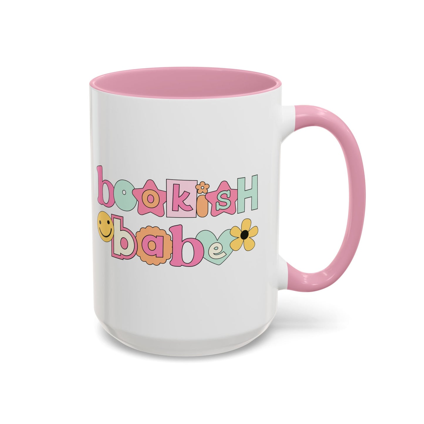 Bookish Babe Colorful Mugs (11oz, 15oz)