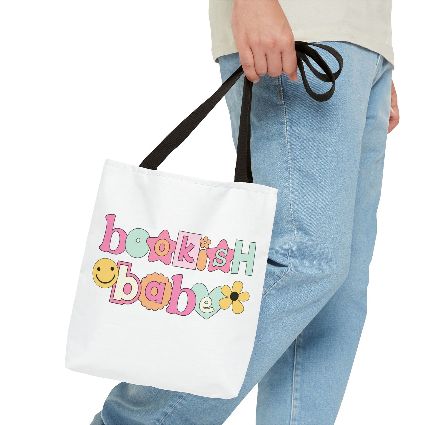 Bookish Babe Tote Bag (AOP)