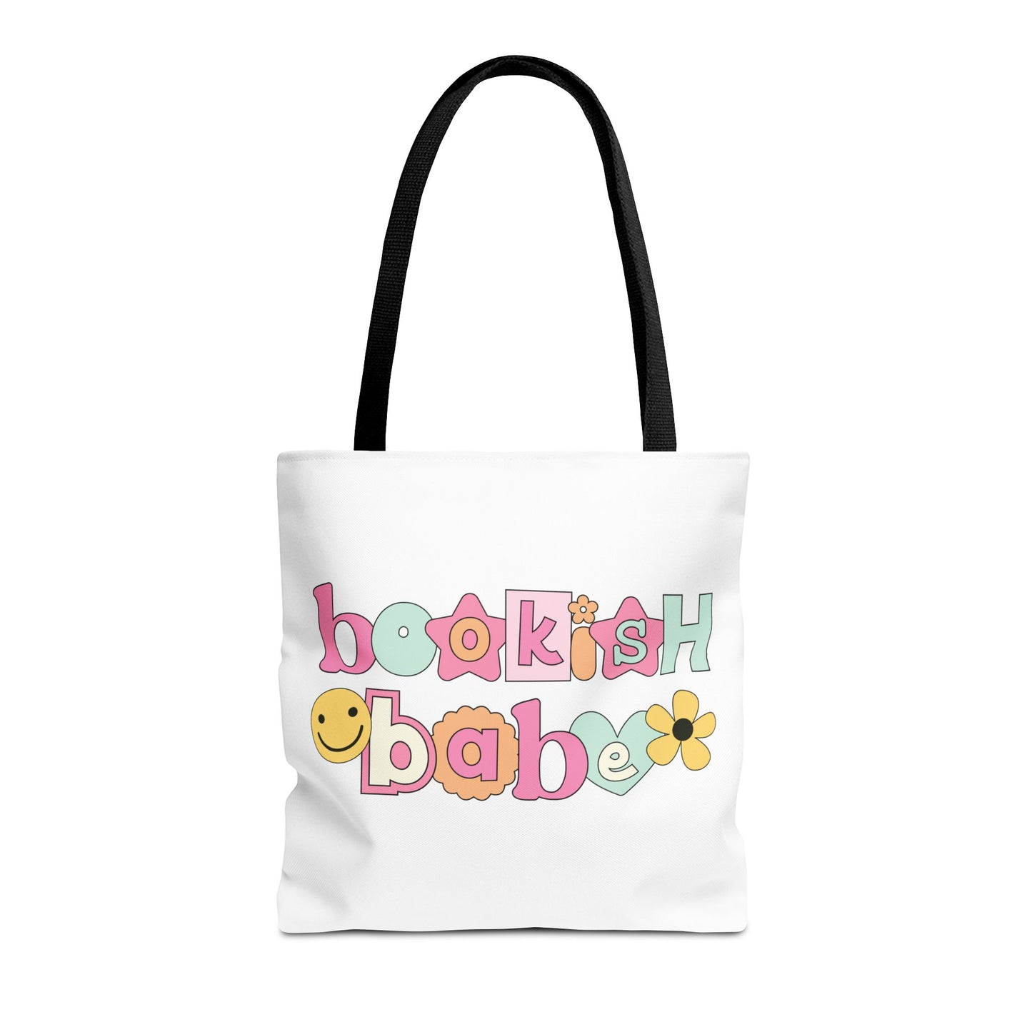 Bookish Babe Tote Bag (AOP)