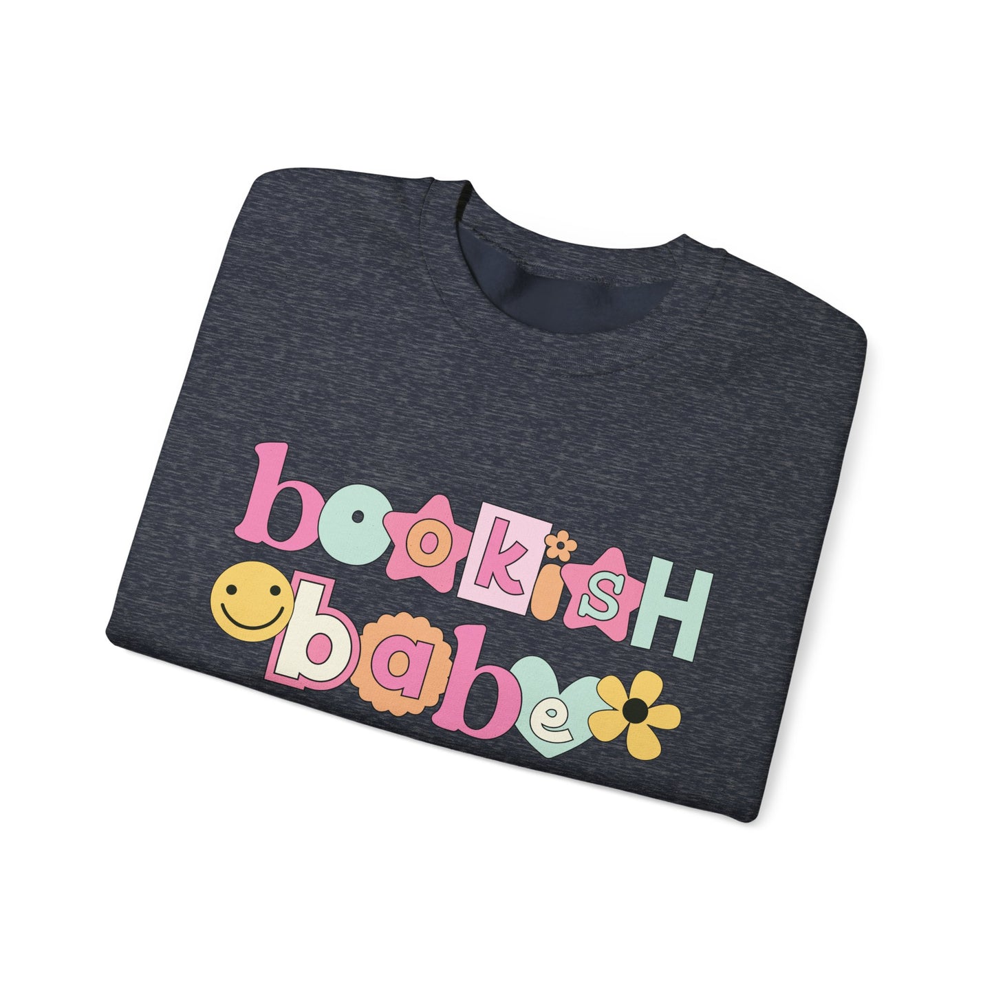 Bookish Babe Unisex Heavy Blend™ Crewneck Sweatshirt