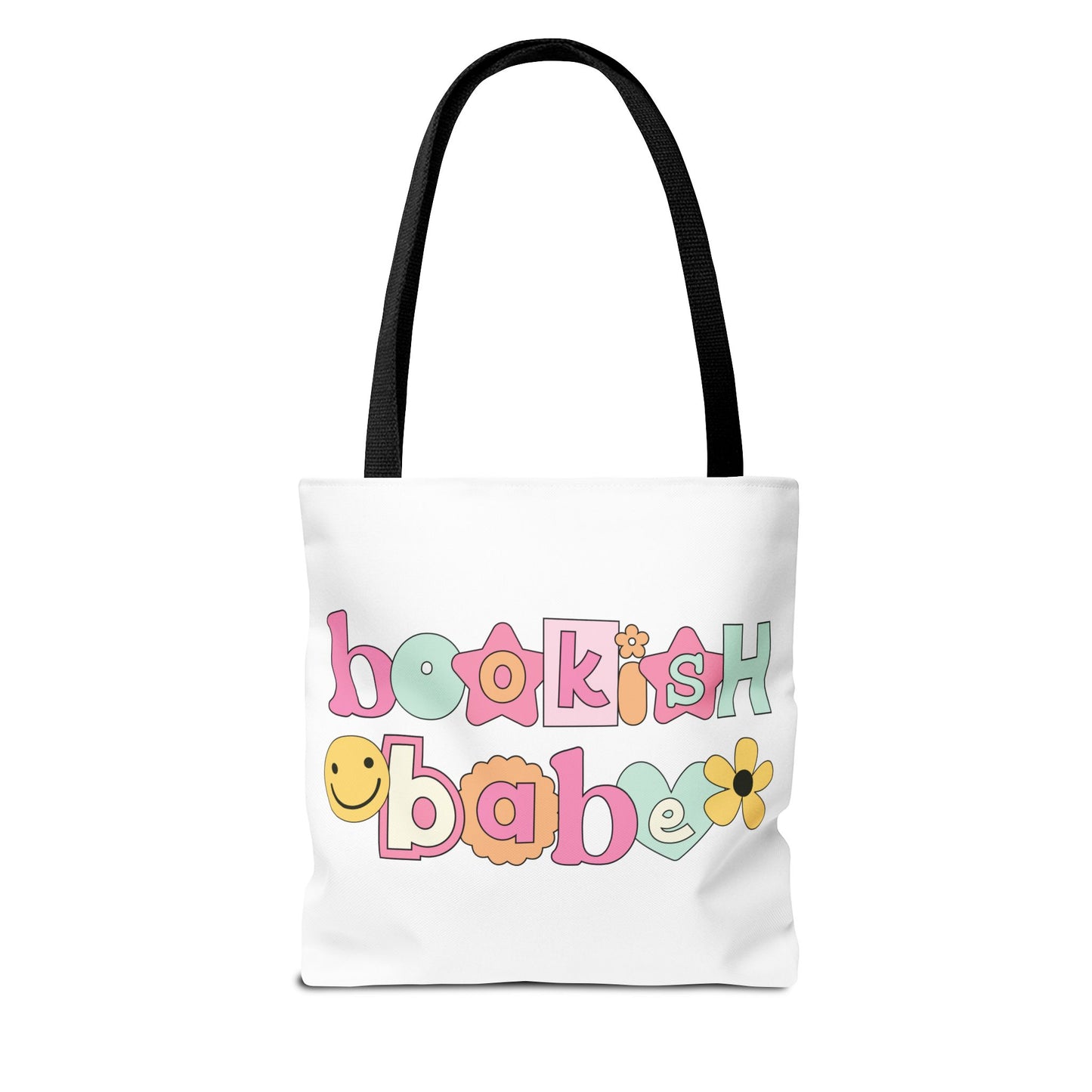 Bookish Babe Tote Bag (AOP)