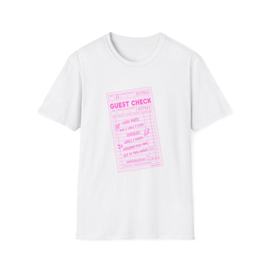 Guest Check Unisex Softstyle T-Shirt