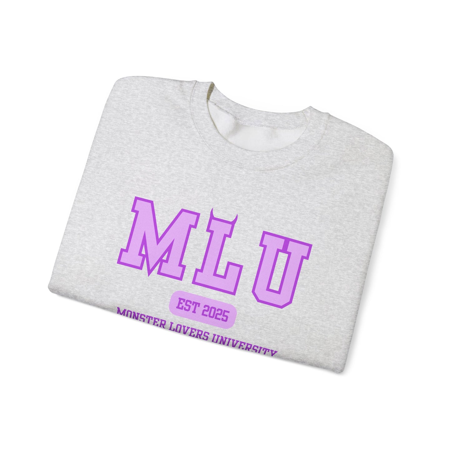 MLU Purple Unisex Heavy Blend™ Crewneck Sweatshirt