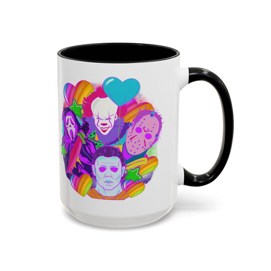 Horror Babe Accent Coffee Mug (15oz)