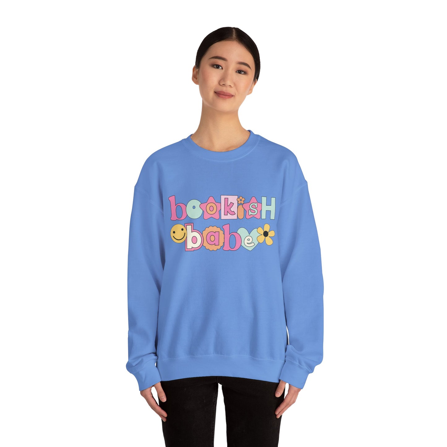 Bookish Babe Unisex Heavy Blend™ Crewneck Sweatshirt