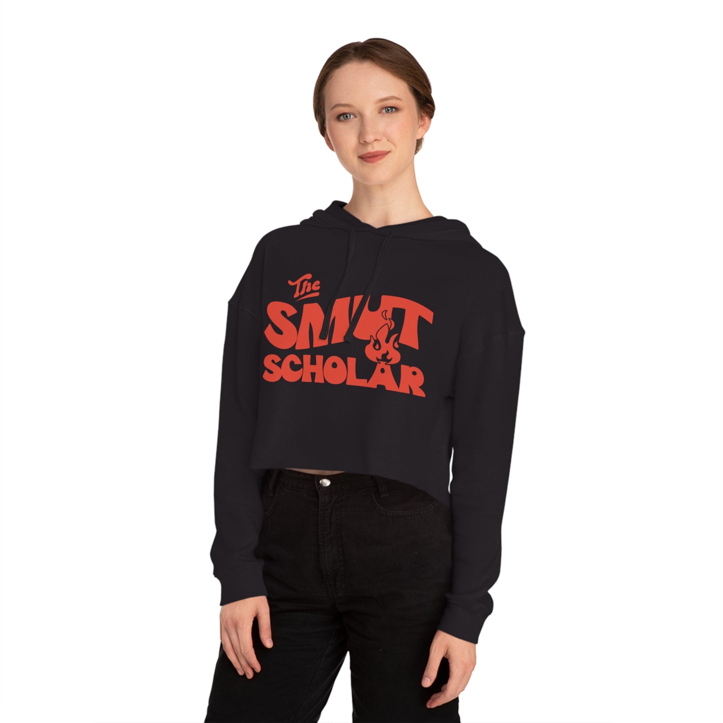 The Smut Scholar Women’s Cropped Hooded Sweatshirt