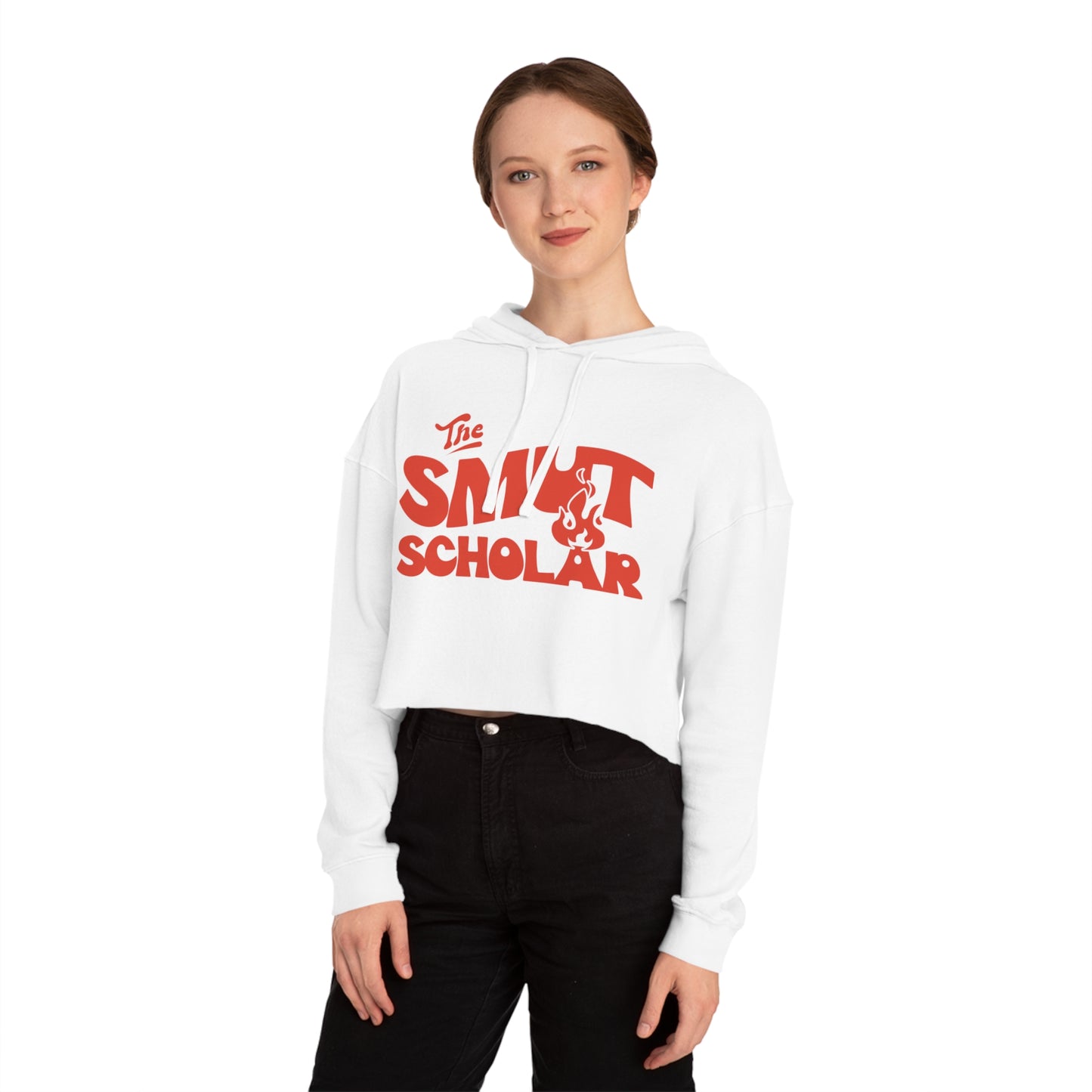 The Smut Scholar Women’s Cropped Hooded Sweatshirt