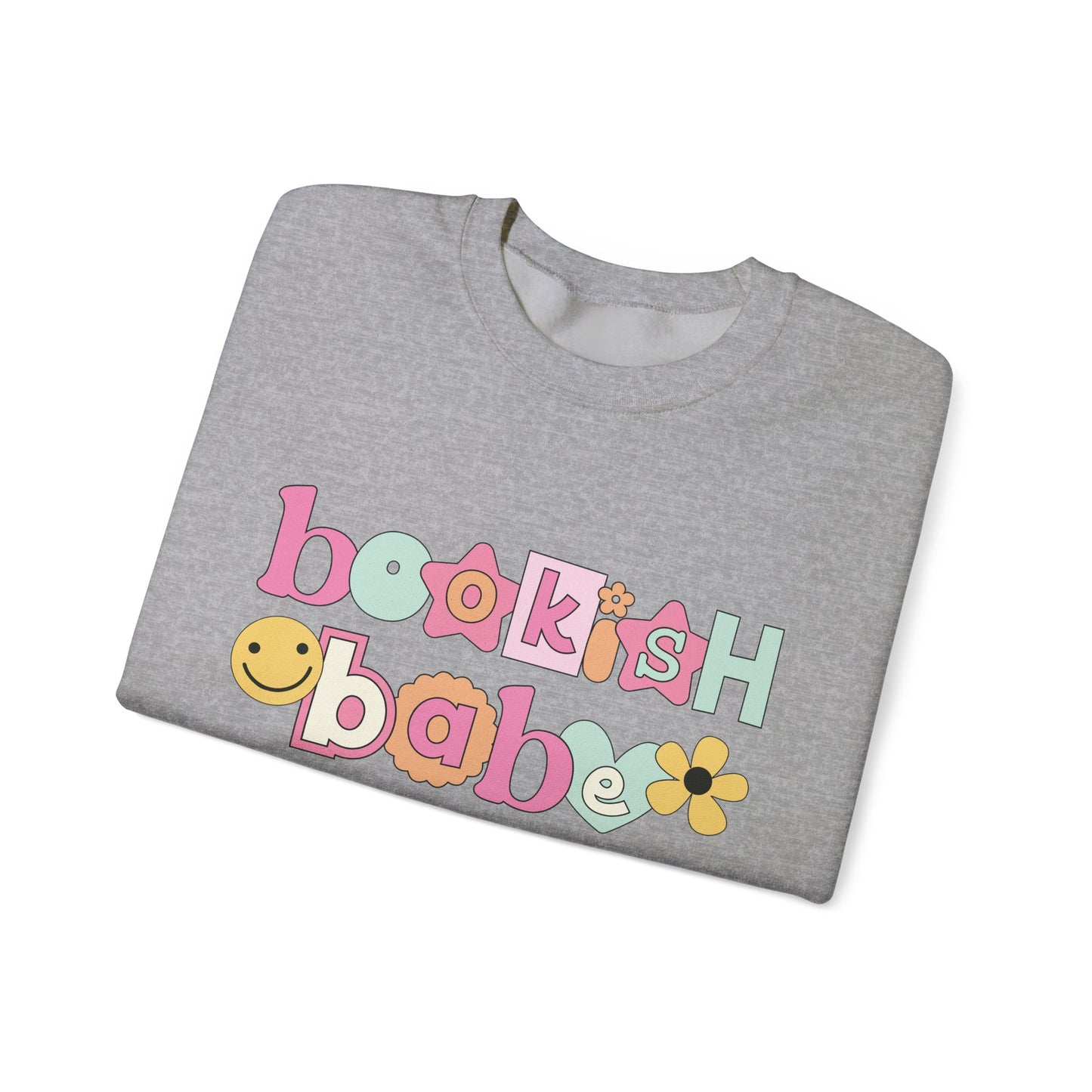 Bookish Babe Unisex Heavy Blend™ Crewneck Sweatshirt