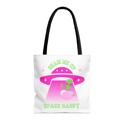 Space Daddy Tote Bag