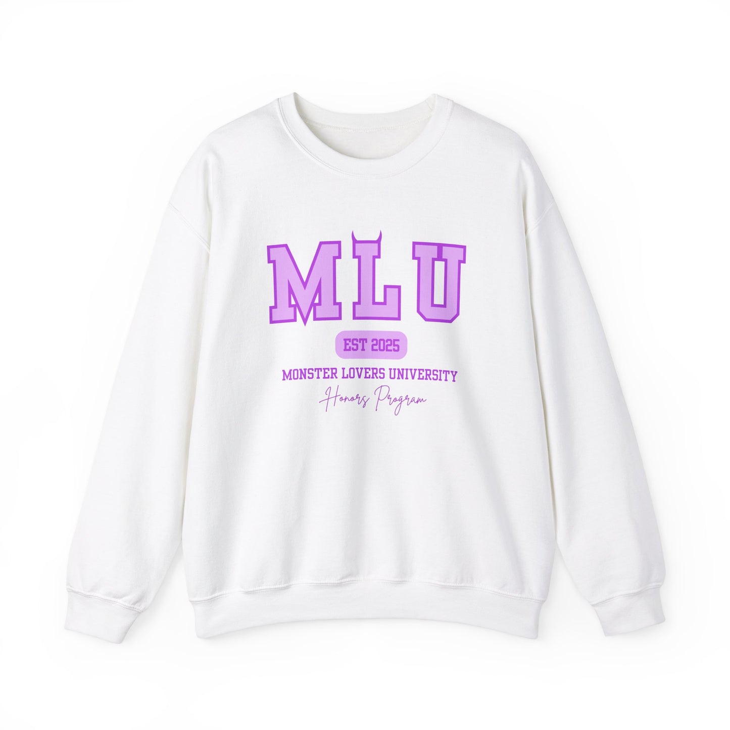 MLU Purple Unisex Heavy Blend™ Crewneck Sweatshirt