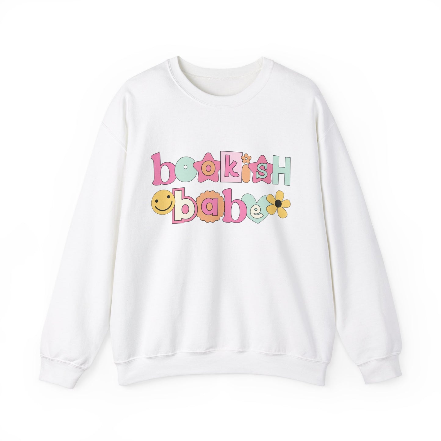 Bookish Babe Unisex Heavy Blend™ Crewneck Sweatshirt