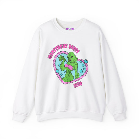 Monstrous Babes Club Lagoona Unisex Heavy Blend™ Crewneck Sweatshirt