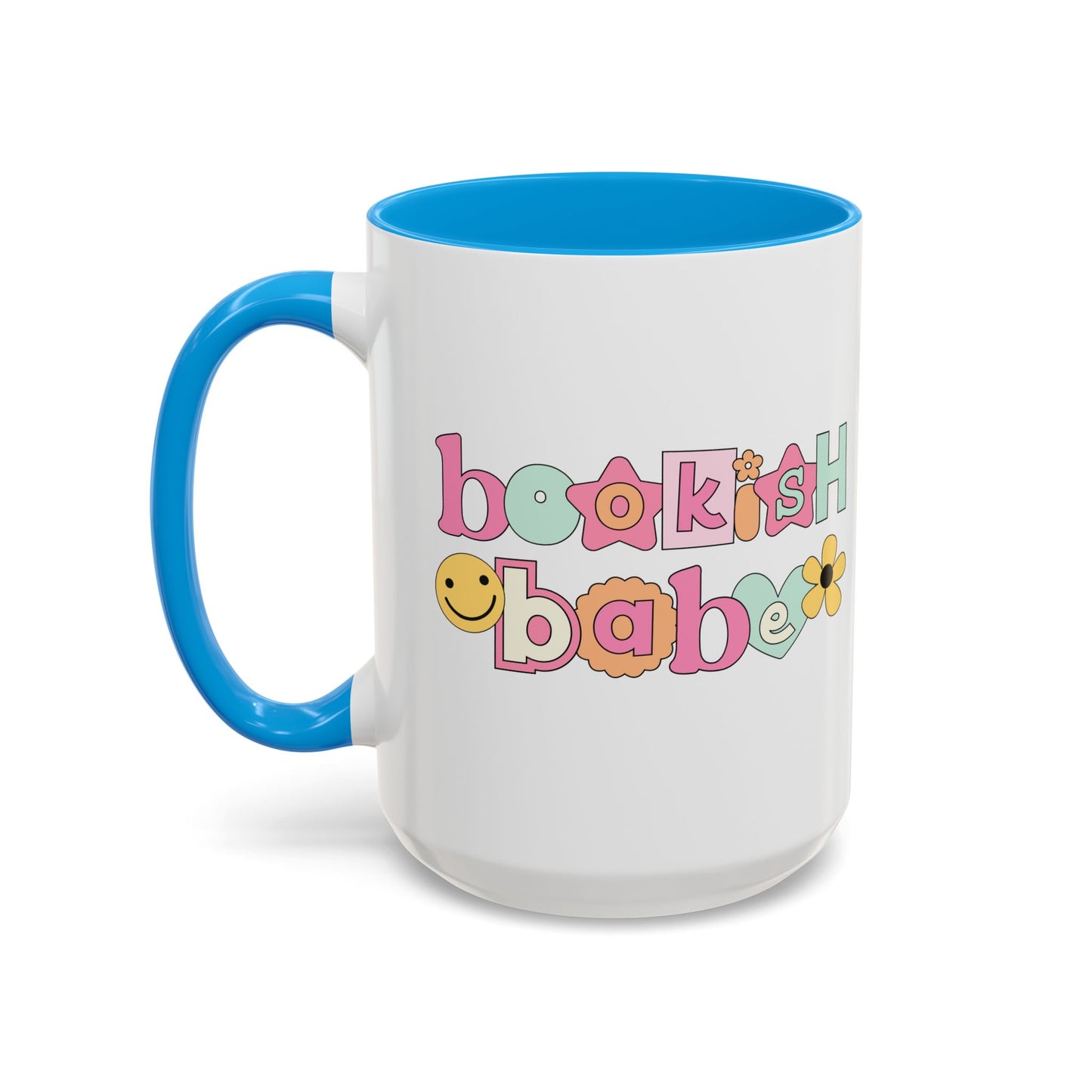 Bookish Babe Colorful Mugs (11oz, 15oz)