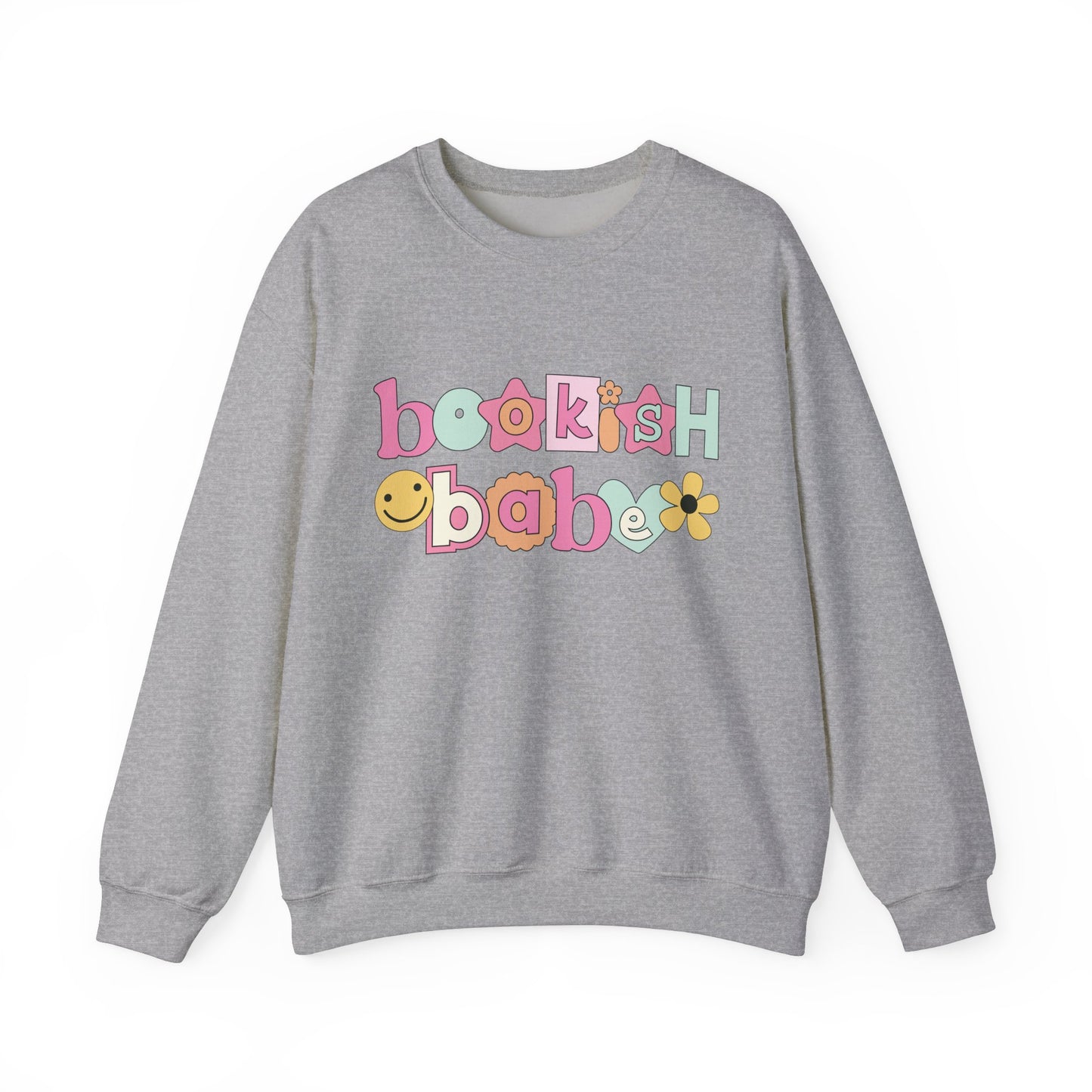 Bookish Babe Unisex Heavy Blend™ Crewneck Sweatshirt