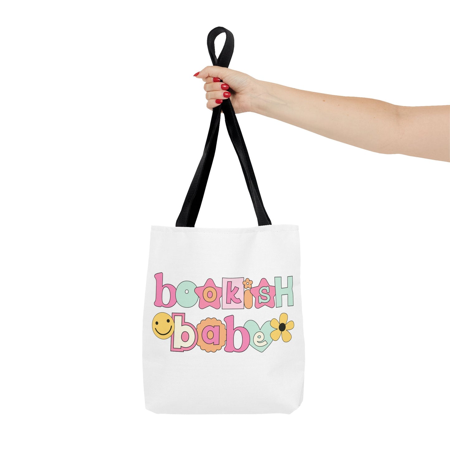 Bookish Babe Tote Bag (AOP)