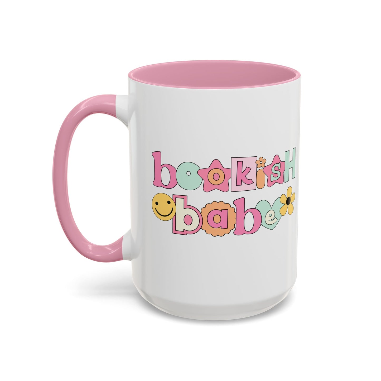 Bookish Babe Colorful Mugs (11oz, 15oz)