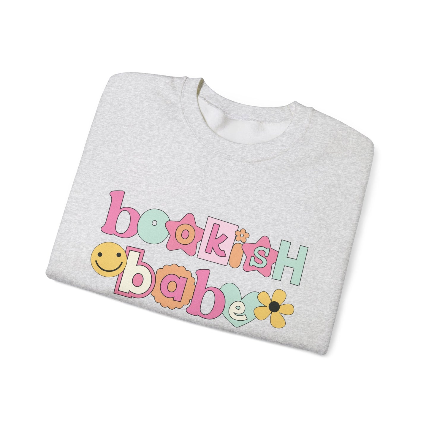 Bookish Babe Unisex Heavy Blend™ Crewneck Sweatshirt