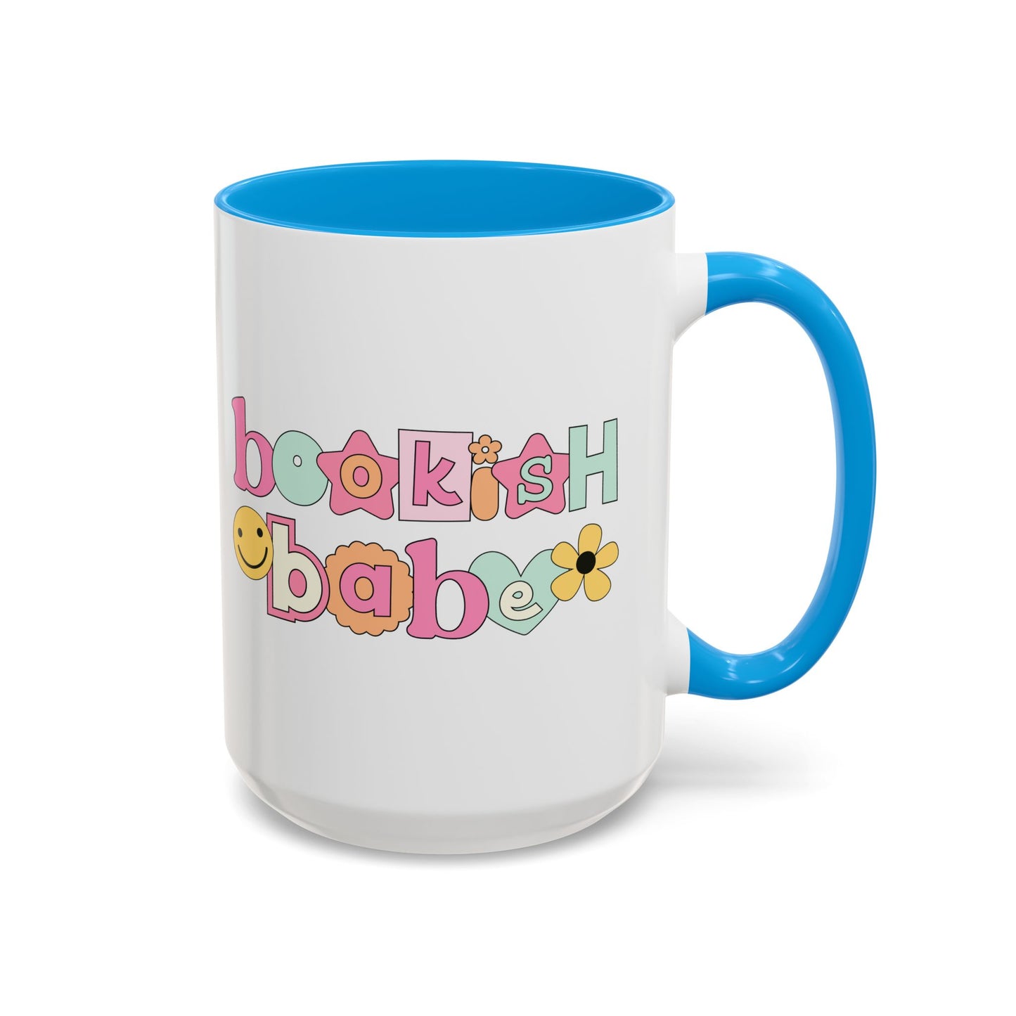 Bookish Babe Colorful Mugs (11oz, 15oz)