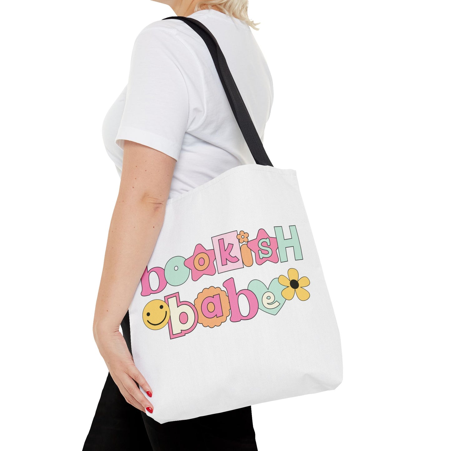 Bookish Babe Tote Bag (AOP)