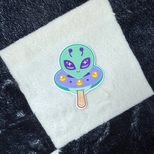 Monster Treat Alien Sticker