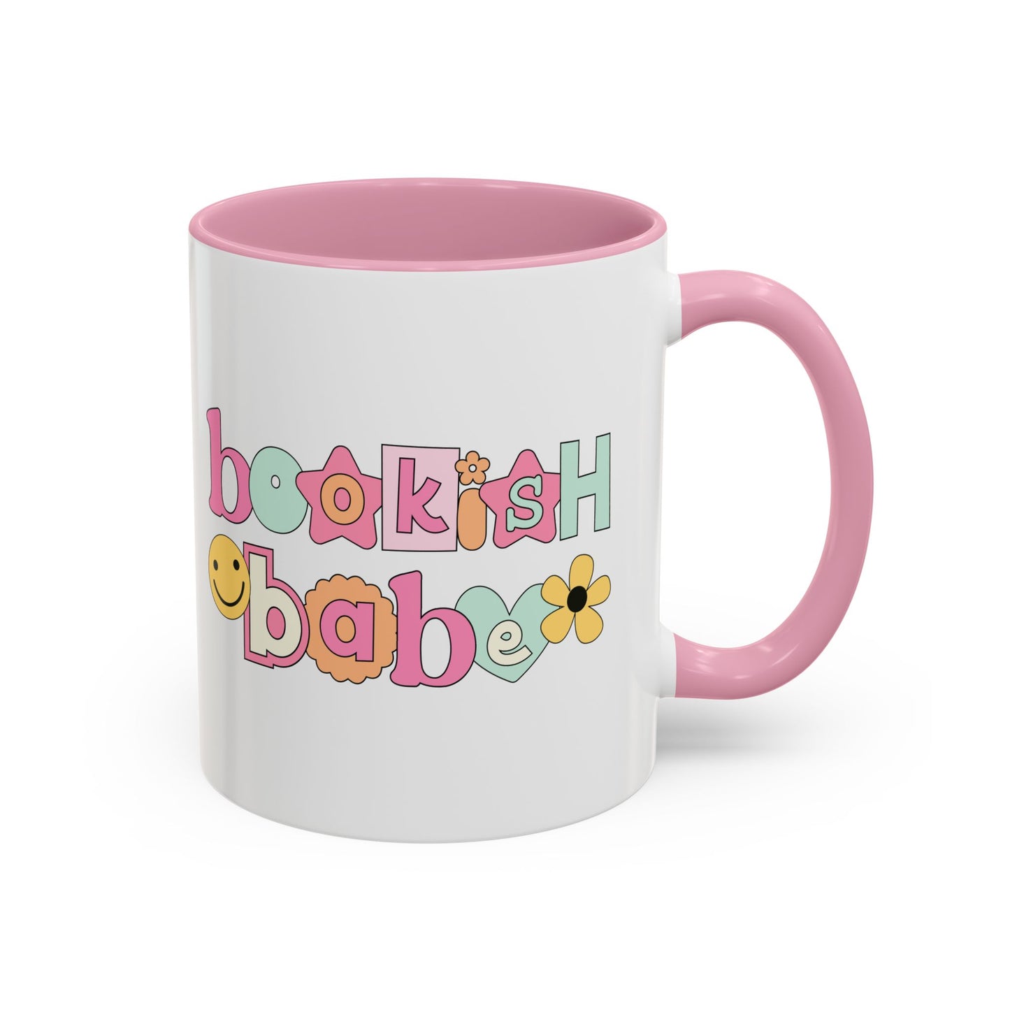 Bookish Babe Colorful Mugs (11oz, 15oz)