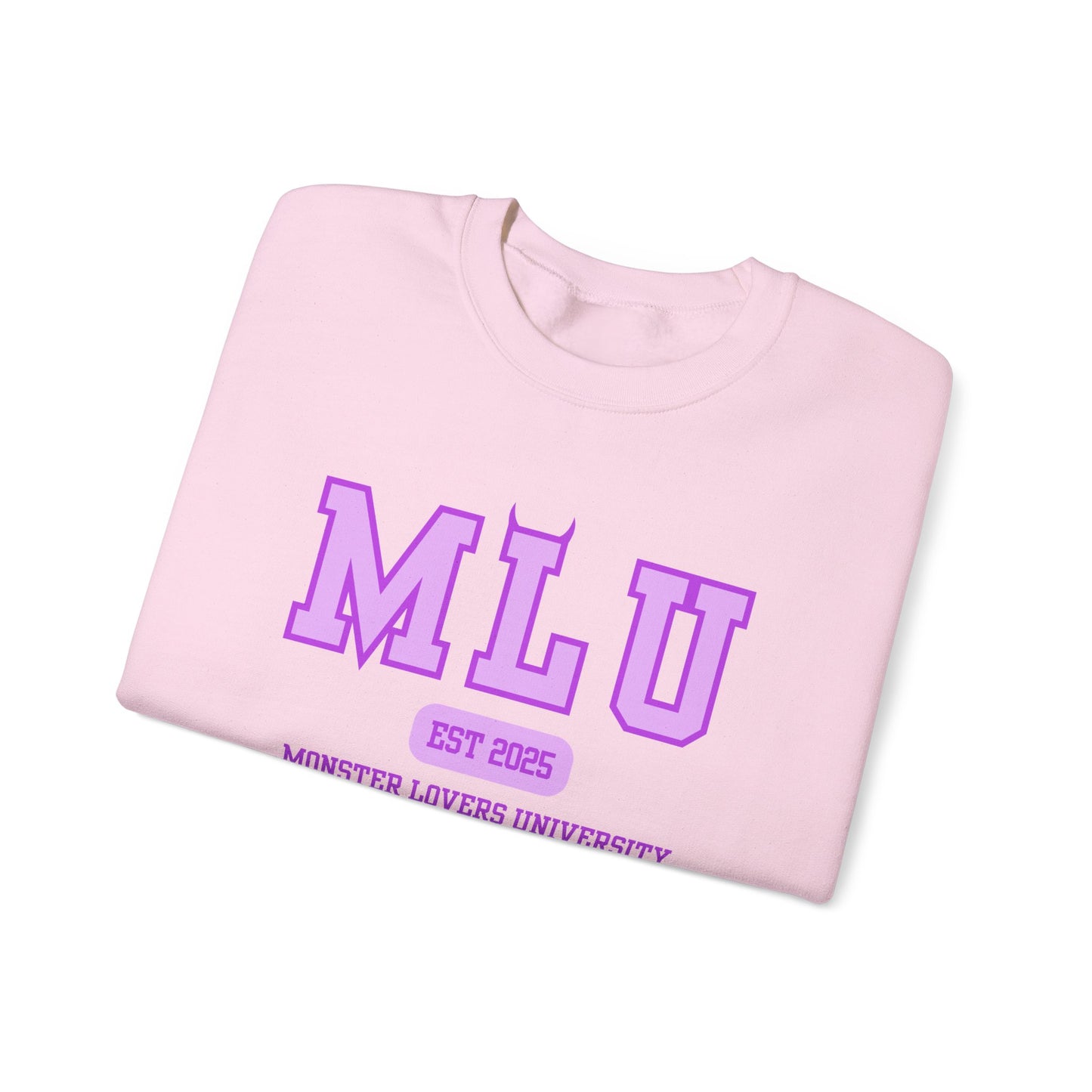 MLU Purple Unisex Heavy Blend™ Crewneck Sweatshirt