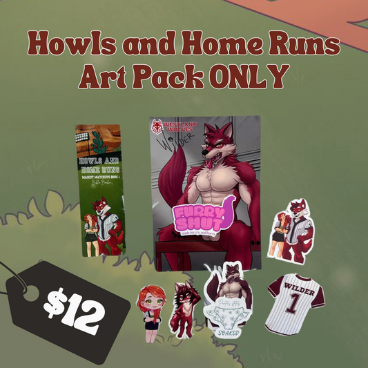 Howls and Home Runs Art & Stickers ONLY