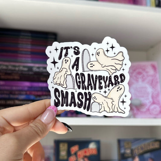 Graveyard Smash Die Cut Sticker