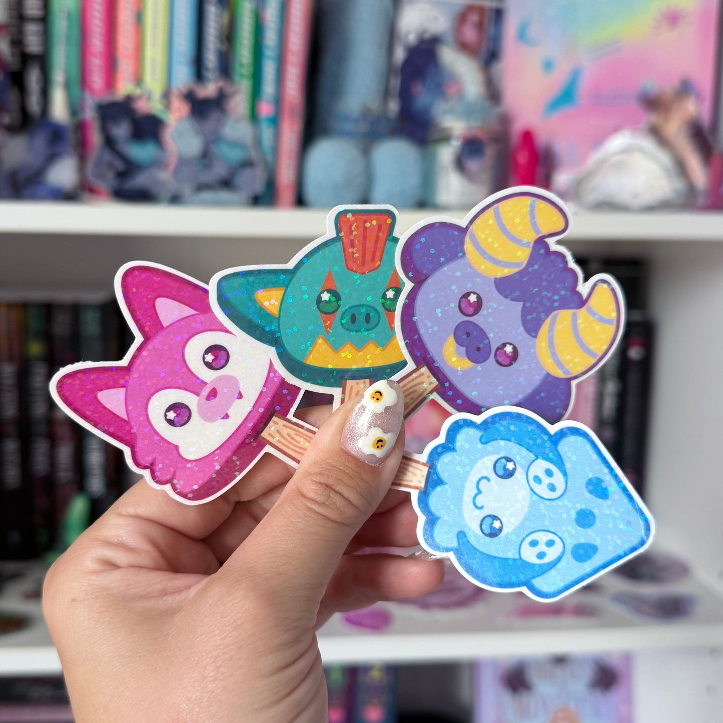Monster Treats 4 PACK Stickers