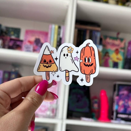 Trick or Treats Die Cut Sticker