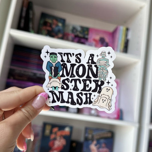 Monster Mash Die Cut Sticker