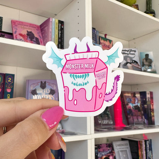 Monster Milk Die Cut Sticker